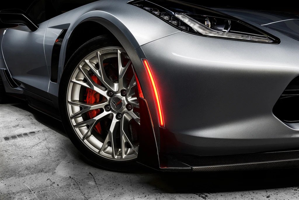 2392-020 - Chevrolet Corvette C7 Sidemarkers - Tinted